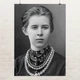 Постер Леся Украинка, Украина, история, выдающиеся писатели, A1 84×60 см (id4794) - изображение 1