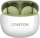 Навушники Canyon TWS-5 Green (CNS-TWS5GR) - зображення 1