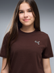 Детская футболка Puma Classic 69470033 134-140 см Chocolate Fondue (4070033439876) - изображение 4