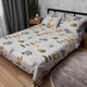 Комплект постельного белья Moon&Star Бязь Gold Люкс Savanna Gray King Size 220x240 наволочки 4х50х70 (MS-820015053) - изображение 1