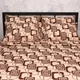 Комплект постельного белья Moon&Star Бязь Gold Люкс Loft Pattern Полуторный 143х210 наволочки 2х50х70 (MS-820014366) - изображение 3