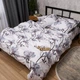 Комплект постельного белья Moon&Star Бязь Gold Люкс Soft Magnolia Полуторный 143х210 наволочки 4х50х70 (MS-820015243) - изображение 5