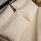 Комплект постельного белья Moon&Star Бязь Gold Люкс Pure Cream Полуторный Евро 160х220наволочки 4х50х70 (MS-820014968) - изображение 6