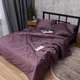 Комплект постельного белья Moon&Star Сатин Premium Velvet Plum Евро 200х220 наволочки 4х50х70 (MS-820016813) - изображение 5