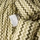 Комплект постельного белья Moon&Star Микросатин Premium Green Zigzag Полуторный 143х210 наволочки 2х50х70 (MS-820016011) - изображение 4