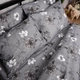 Комплект постільної білизни Moon&Star Мікросатин Premium Silver Flowers Полуторний 143х210 наволочки 2х40х60 (MS-820016290) - зображення 6