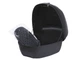 Кофр (багажник) для мотоцикла задний TT AGRO MOTO YM-0807 (V-28L) 39.5×39.5×30 черный с красным - изображение 4
