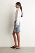 Шорти COS High-Rise Denim Shorts Жіночі Джинсові Світло-сині 25 (1222524006) - изображение 3