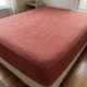 Простыня без резинки Кораловий, муслин 80*170 - изображение 1