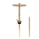 Кальян Trumpet Moar Gold Craft Black 49см из нержавеющей стали с черной колбой золотой - изображение 2