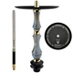 Шахта Sunpipe Hookah Odin Epoxy Royal Midnight для кальяна на уплотнителе 57см из нержавеющей стали - изображение 1