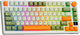 Клавіатура дротова RK ROYAL KLUDGE RK-M75 Slate Cyan Gaming Cream Switch (RK-M75-SLTCYN-CRMSW-US) - зображення 4