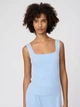 Топ женский Uniqlo 69669598 2XL Голубой (1159914534) - изображение 1