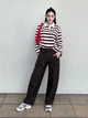Поло женское Uniqlo 816037658 S Коричневый/Розовый (1159863067) - изображение 2