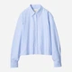 Рубашка женская Uniqlo 111495321 2XL Голубая (1159865541) - изображение 13