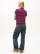 Футболка хлопковая женская Tommy Hilfiger 218563525 M Розовый/Синий (1159865586) - изображение 4