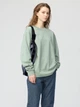 Свитшот женский Uniqlo 543381764 M Зеленый (1159869985) - изображение 1