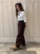 Футболка хлопковая оверсайз короткая женская Uniqlo 956028825 XL Белая (1159870267) - изображение 11