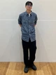 Рубашка джинсовая женская Uniqlo 728297419 XL Синяя (1159906805) - изображение 6