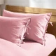 Комплект постельного белья Lovely Svi Полуторный Евро 150х210 см Checkered Pink Вареный хлопок (69000045) - изображение 3