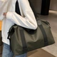 Дорожная спортивная сумка с плечевым ремнем, водоотталкивающая, 45×31×15 см. 1326 green - изображение 3