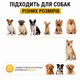 Автокрісло на сидіння автомобіля для собак (до 20 кг, з ременем безпеки, чорне) - зображення 3