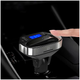 FM трансмиттер Bluetooth с USB и Hands Free для автомобиля черный LS-618 - изображение 7