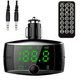 FM модулятор Bluetooth с двумя USB и AUX для автомобиля компактный LS-625 - изображение 1