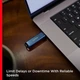 USB флеш накопитель SanDisk 128GB Phone Drive for iPhone Metallic Sky Lightning/Type-C U (SDIXD0N-128G-GN6NE) - изображение 8