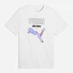 Футболка хлопковая длинная мужская Puma Graphics Cyber 69436102 L White (4070033362563) - изображение 4