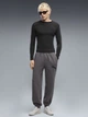 Спортивные штаны утеплённые мужские Puma Sport Street 69431934 S Moody Gray (4070033384930) - изображение 3