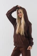 Кофта однотонна для дівчинки ADK 2983 140 см Коричневий (2000990721525W) shop (2000990721525) - изображение 3