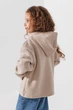 Кофта однотонна для дівчинки Lizi 24860 110 см Бежевий shop (2000990645371) - изображение 4