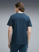 Футболка хлопковая длинная мужская Puma Essentials Foundation 68253536 L Midnight Petrol (4070033329092) - изображение 2
