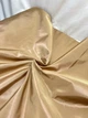 Тафта двусторонняя бежевая с розовым отливом - изображение 2