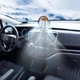 Автомобильный вентилятор T201 USB 5V с поворотом 360° для охлаждения салона автомобиля Без бренду - изображение 1