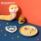 Рюкзак Mr.ace Homme Greedy Cute Snake, новый, большой вместительный, повседневный, симпатичный, наплечный, для студентов колледжа, легкий, сумеречно-синий. - изображение 6