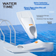Ласты WATERTIME для взрослых короткие силиконовые, для плавания, оранжевые, размер 35 - изображение 12