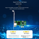 Сетевая карта PERCKO Gigabit Ethernet PCI-E X1 на базе чипа Intel I210, однопортовая, для настольных компьютеров, проводная, серверная, четырехпортовая I210T4, Linux. - изображение 6