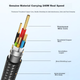 CABLE CREATION, Кабель для швидкої зарядки 240 Вт з коліном, кабель для зарядки та передачі даних Type-C, 3 метри, сумісний з PD3.1, підходить для Apple, Huawei, Xiaomi, Lenovo, комп'ютерів, ноутбуків, телефонів, Mate50/60, Samsung Switch - изображение 4