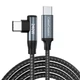 CABLE CREATION, Кабель для швидкої зарядки 240 Вт з коліном, кабель для зарядки та передачі даних Type-C, 3 метри, сумісний з PD3.1, підходить для Apple, Huawei, Xiaomi, Lenovo, комп'ютерів, ноутбуків, телефонів, Mate50/60, Samsung Switch - изображение 5