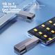 USB-флеш-накопитель ThinkPad Lenovo Thinkbook 512 ГБ с твердотельным накопителем, скоростью передачи данных 1000 МБ/с, двухканальный интерфейс USB 3.2 Type-C, универсальный флеш-накопитель для телефонов и компьютеров BU200 - зображення 8