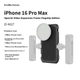 Комплект SmallRig 4827, камера для iPhone 16 Pro Max, расширительная рама для клетки Apple Rabbit Cage (флагманская версия), аксессуар для ручной фотосъемки, вспомогательное средство для съемки. - зображення 4