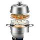 Пароварка Maxcook MCZ699, нержавеющая сталь 304, 30 см, двухслойная - изображение 3