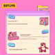 Фигурка 52TOYS «Клубничный медведь IT'S ME» коллекционная, набор 8 шт, подарочная - изображение 11