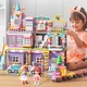 FEELO сумісний з великими частинками LEGO будівельних блоків, іграшка для складання для дітей, хлопчиків та дівчаток, подарунок на день народження, вілла дівчинки 1675 - изображение 6