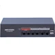 Комутатор HIKVISION 6 портів PoE 100Мбіт/с, металевий, некерований, HK-SF006 - зображення 1