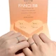 Кольца парные Fanci Love Frequency серебряные, набор из 2 шт, подарок на годовщину - изображение 2