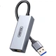 Мережевий адаптер Unitek U1346A / USB 3.0 / Gigabit Ethernet / Grey - зображення 1