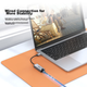 Мережевий адаптер Unitek U1346A / USB 3.0 / Gigabit Ethernet / Grey - зображення 3